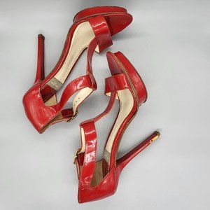 Baldan Patent Platform Sandals